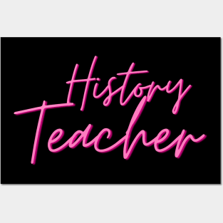 history teacher Posters and Art